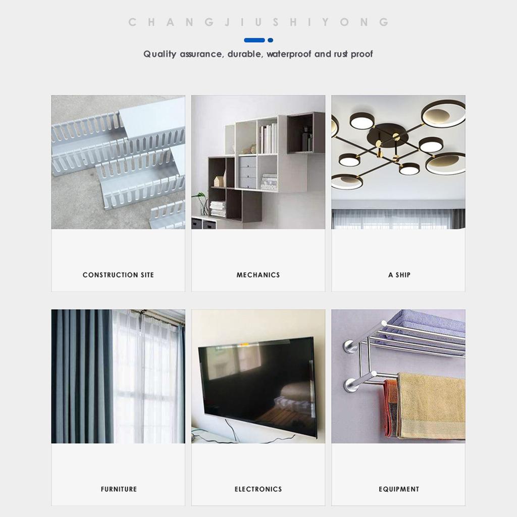 Профессиональный набор дюбелей и шурупов для стен Расширяющиеся дюбели и шурупы Устойчивые к ржавчине и долговечные Монтажные комплекты 100 шт.
