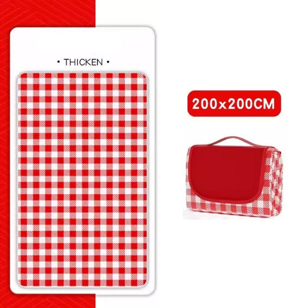 Портативный коврик для пикника складное одеяло для кемпинга уличный пляжный коврик