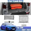 Для Peugeot 308 T7 T9 P5 Аксессуары 2007-2024 2008 Автомобильная сумка-органайзер Комплект сетчатых органайзеров для багажника Черная сетка Нейлон Багажник Автомобильные аксессуары