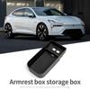 Для Polestar 4 2025 2025 Автомобильный Подлокотник Ящик для Хранения Органайзеры Лоток для Хранения Центральной Консоли Аксессуары для Интерьера Наведение Порядка Черный