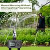 Automatic Water Timer Intelligent Irrigation Watering System Sprinkler Timer Garden Programmer Equipment LCD Display for Lawn