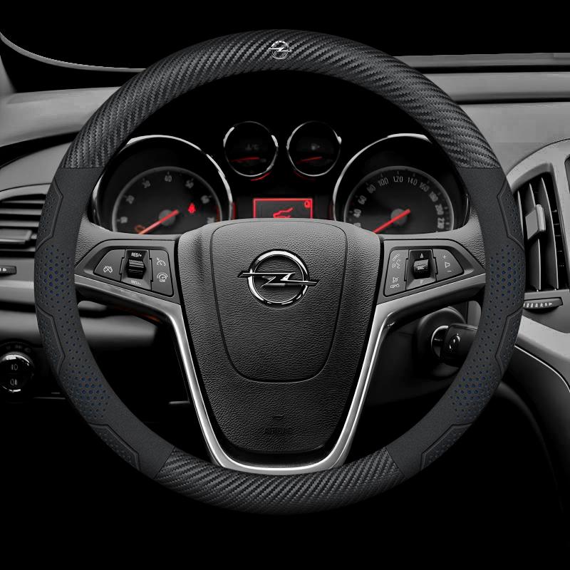 Чехол на руль автомобиля для Opel OPCline Astra Corsa Grandland Insignia Mokka Vectra GTC Tigra Vivaro Zafira Авто Аксессуары