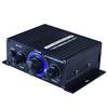 AK-170 Car HIFI Audio Amplifier 12V Small Portable Stereo Amplifier Home Theater Sound System 125X75X40MM