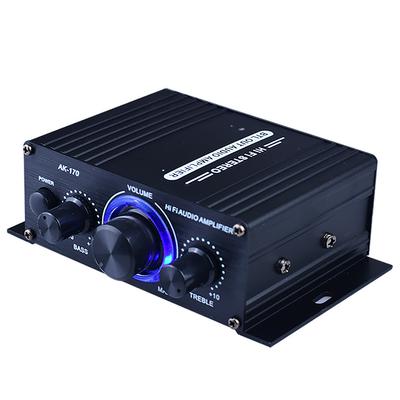 AK-170 Автомобильный HIFI Аудиоусилитель 12В Маленький Портативный Стереоусилитель Система Звука Домашнего Кинотеатра 125X75X40ММ