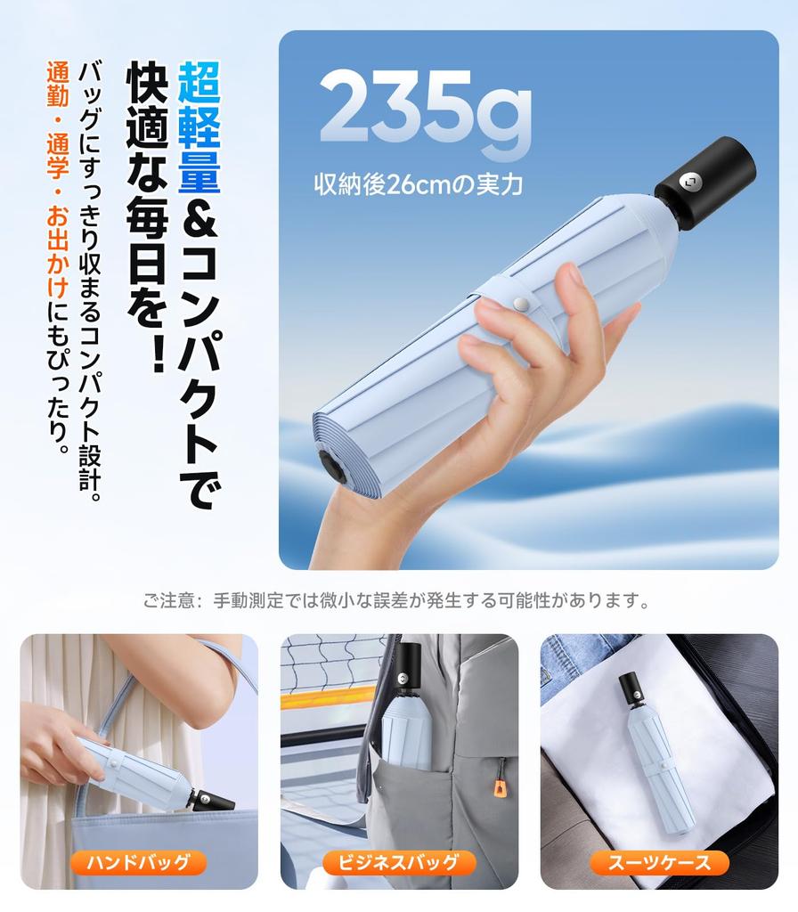 Зонт для хранения JIS Защита от ультрафиолета Автоматическое открывание и закрывание Ветрозащитный и складной зонт Блокировка света Блокировка тепла Карманный Прочный 100 см