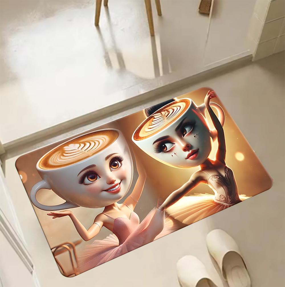 VIKAMA Tung Tung Sahur Italian Brainrot Creative Blankets Non-slip Floor Mats  Bedroom Bathroom  Home Decoration