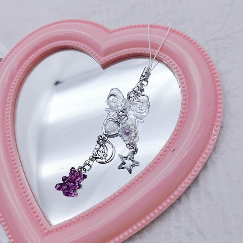 Cute Cellphone Strap Lanyard Gothic Phone Chain Rope for Keys Bag Accessories