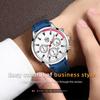 New Men's Watch Men's Calendar Watch Business Belt Watch Student Watch Quartz Watch Sports Men's Watch