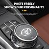 Car styling 3D Metal Car Interior Decoration Sticker Badges For Toyota Prius NHW20 ZVW30 ZVW40 ZVW50