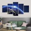 Canvas Paintings Home Decor Prints Poster 5 Pieces Space Pictures For Living Room Modular Wall Art Framed