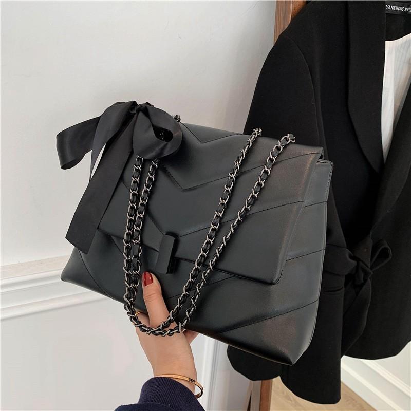 Large-capacity Tote Bag 2025 New Fashionable High-quality Chain Single-shoulder Cross-body Bags Women's