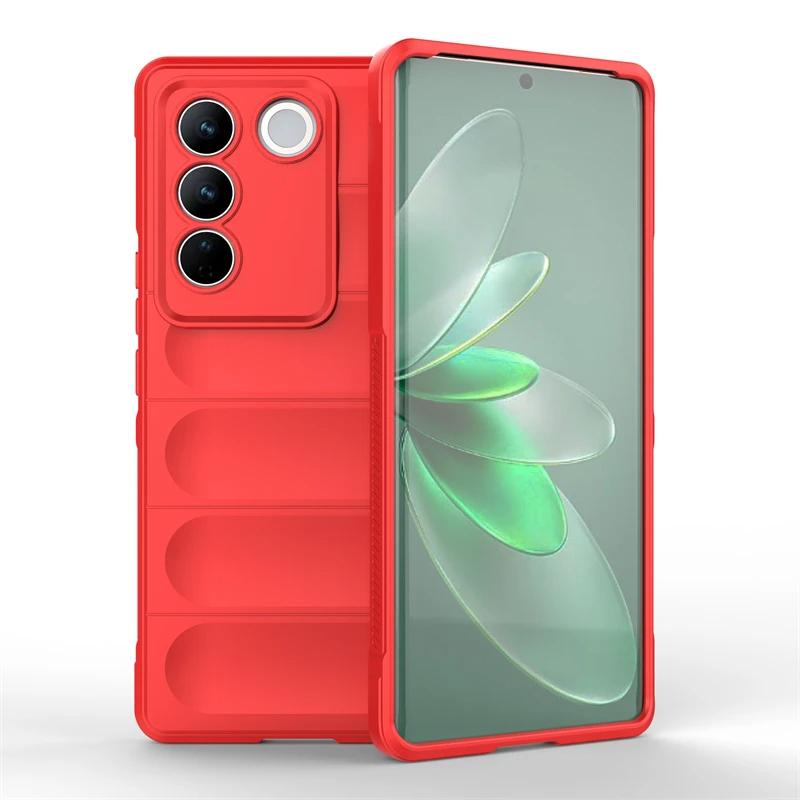 Case For VIVO S16E S16 Pro 5G Back Cover Case Soft Silicone Anti-fall Shockproof Protection Phone Cases Funda Coque