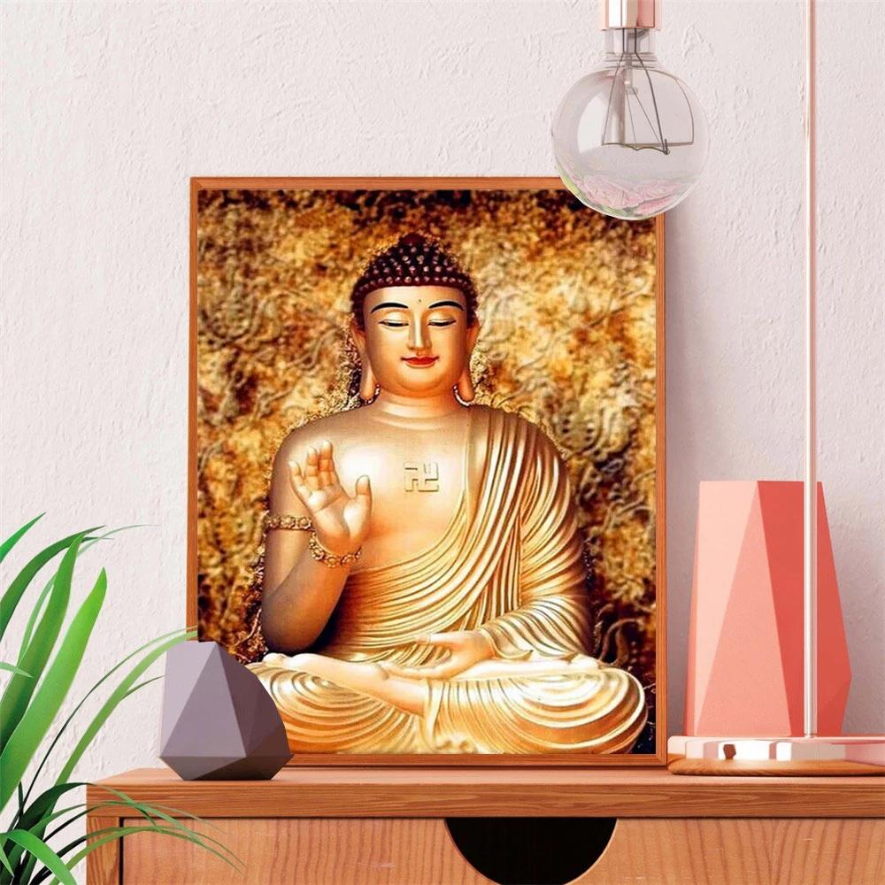 Алмазная картина, новые изображения Будды, стразы, 5D DIY, Алмазная вышивка, распродажа, Религия, полная мозаика, домашний декор