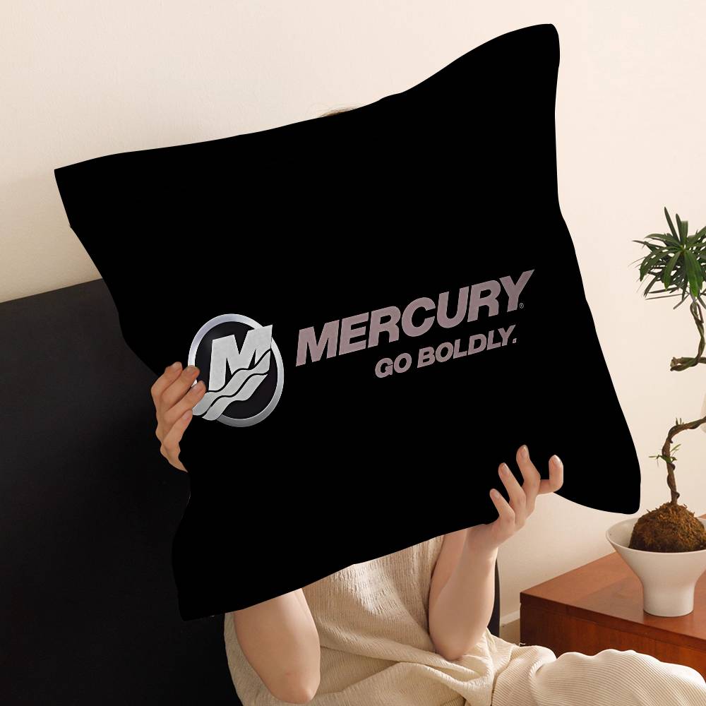 M-Mercurys Racing Pillow Gift Home Office Decoration Pillow Bedroom Sofa Car Cushion Coverpillow Case
