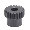 S430400060020 Cast Steel Gear 20 Teeth 6mm Round Bore 0.8 MOD for Industrial Robot