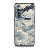 Японский пейзаж Чехол для телефона Для Realme 12 11 10 9 8 5G 7 6 GT5 GT3 GT2 Pro Plus C21 C11 C25 C35 GT Neo 2 3 3T 5 Мягкий чехол