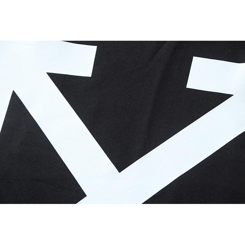 1216 Off-White 2025 Autumn and Winter New OW Monster Arrow Pattern Pullover Print Men's and Women's Hooded Sweatshirt