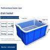 FATTBAO Outdoor Storage Basket and Drainage Colander Set