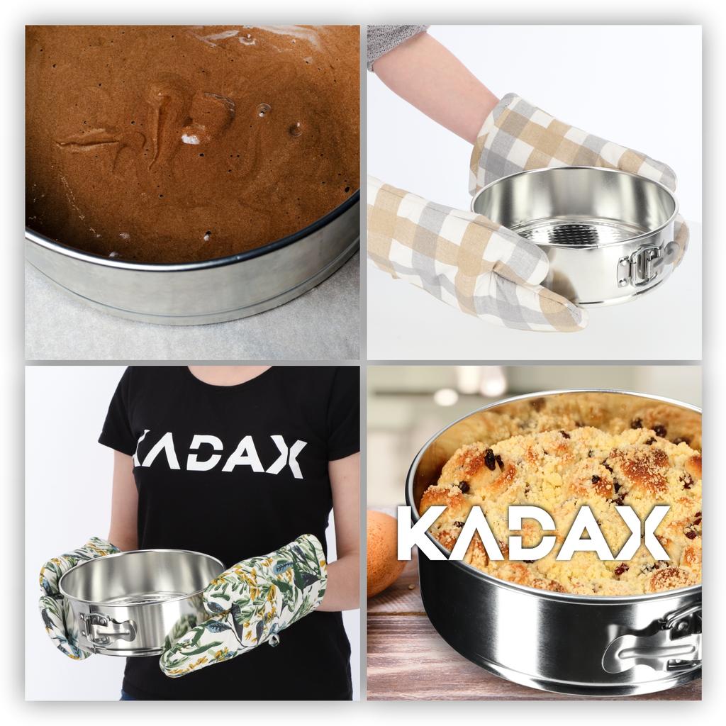 KADAX Tortownica Okrągła Blacha Forma Do Pieczenia