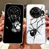 Для Realme 14 Pro 14Pro+ Элегантный чехол для телефона с цветочным принтом и кошкой Для Realme 14 Pro Plus 14Pro 5G Мягкие силиконовые ТПУ чехлы