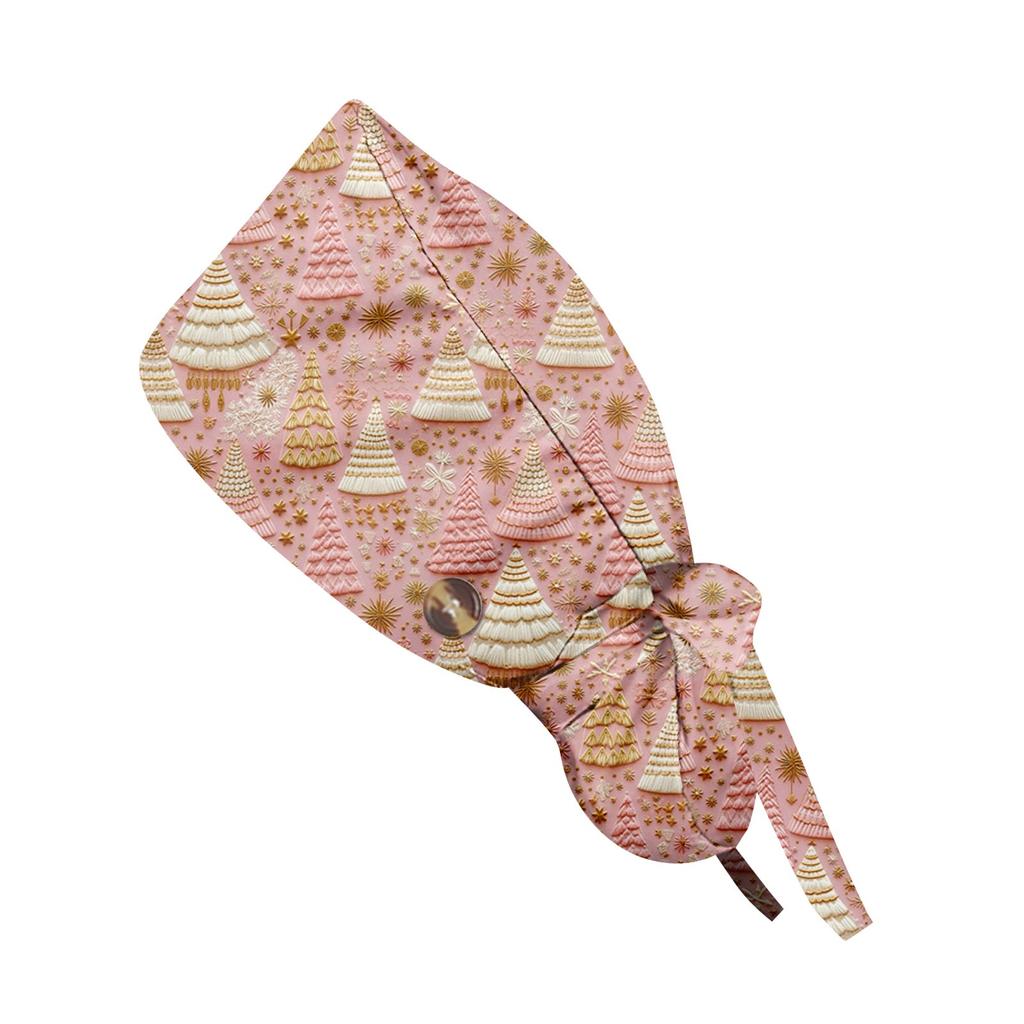 Модная рождественская рабочая кепка с принтом, повседневная женская кепка с хвостиком, кепка с повязкой, кепка Baotou