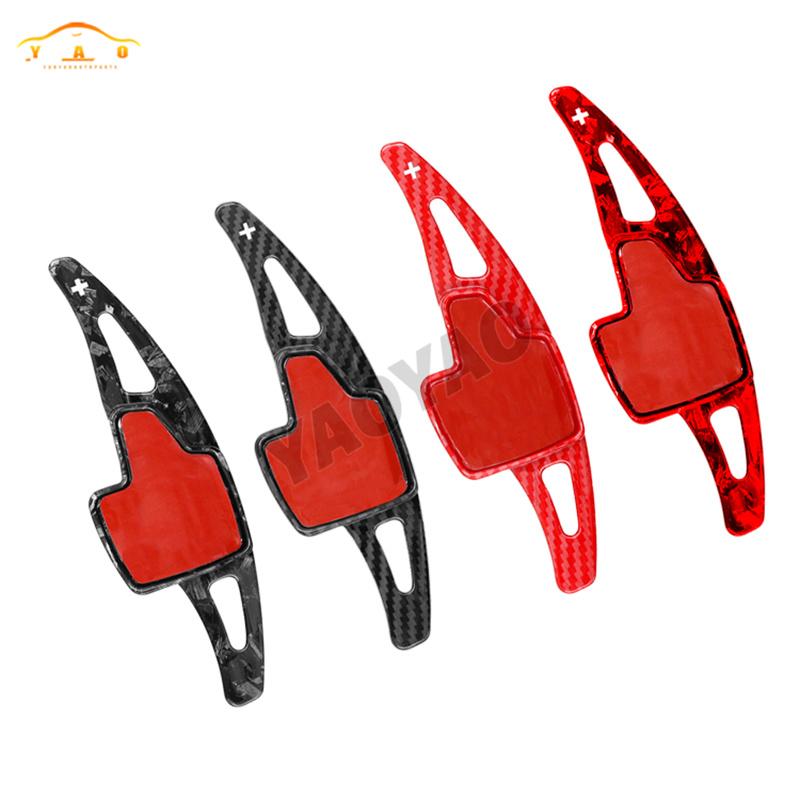 2Pcs ABS Shift Paddle For Ford Focus Escape Kuga 2016-2020 EVOS 2022 Steering Wheel Shifter Gear Extension Interior accessories