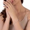 Meier Minimalist willow branch and leaf bracelet - exquisite aaa cubic zirconia micro-pave jewelry for women