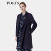 Ports Women's Belted Wool-Cashmere Coat