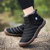 Winter Cotton Boots For Men Plush Warm Fur Soft Male Snow Boots Man Ankle Boot Winter Men Sneakers Casual Man Shoes Big Size 48