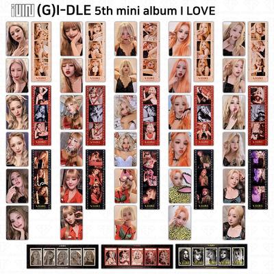 G-IDLE IDLE 5-й мини-альбом I Love Официальная закладка для фотокарточек KPOP