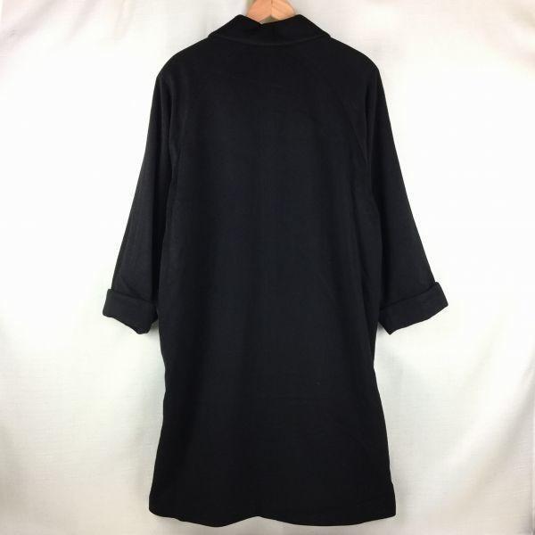 Mia Carma 100% Cashmere Long Coat Women's S Black(USED)