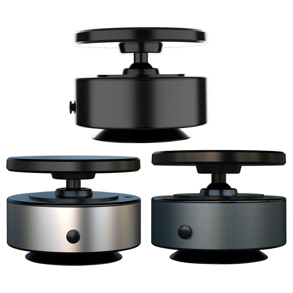 Magnetic Vacuum Adsorption Phone Holder USB Charging Car Vacuum Adsorption Bracket for Smartphones 4.7Inch+