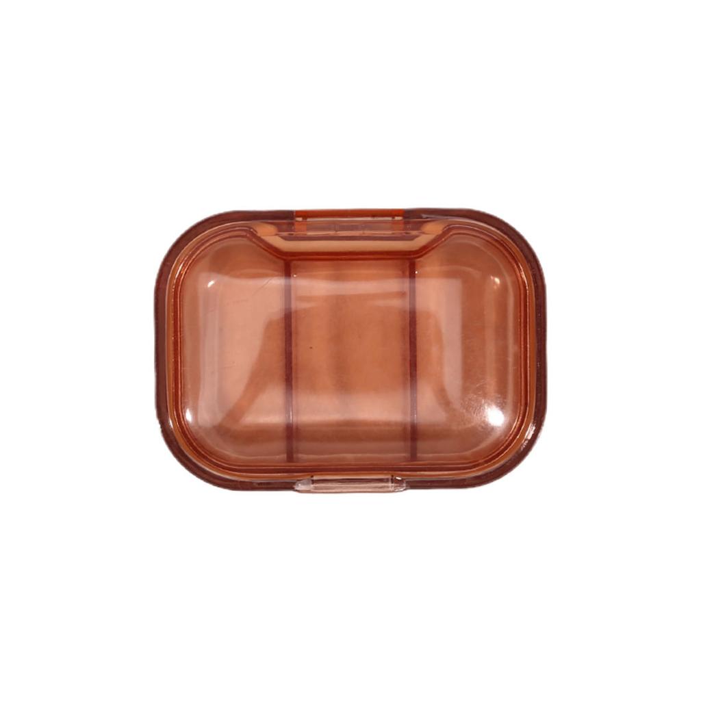 3 Grids Pill Box Mini Medicine Case Tablet Pill Organizer Case Dispenser Travel Tablet Holder Container Medicine Drug Storage Box