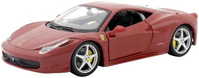 Burago Ferrari 458 Италия Красный Готовый продукт 1/24 18-26003R1