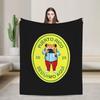 DTMF Más Fotos Puerto Rico Frog 2025 Fleece Throw Blanket Bad Bunny  Blankets for Sofa Couch Ultra-Soft Bedspread,
