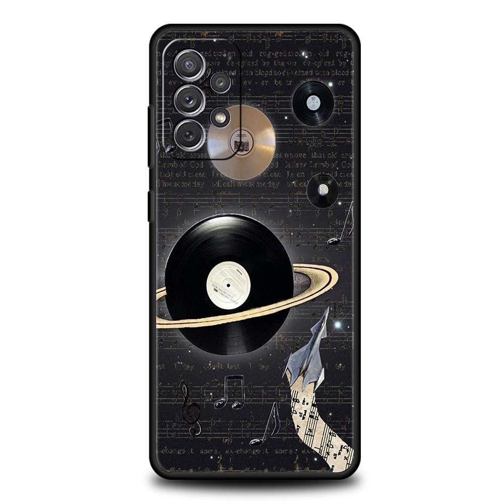 Чехол для телефона Samsung Galaxy A55 A53 A52 A52S A51 A41 A35 A32 A25 A23 A15 A13 A71 A72 5G Мягкий ТПУ корпус DDJ DJ Музыка Fundas Сумка