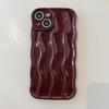 Чехол для телефона с 3D-узором в виде водяных разводов Для iPhone 17 16 15 14 13 Pro Max 14promax 14pro Мягкая ударопрочная задняя крышка