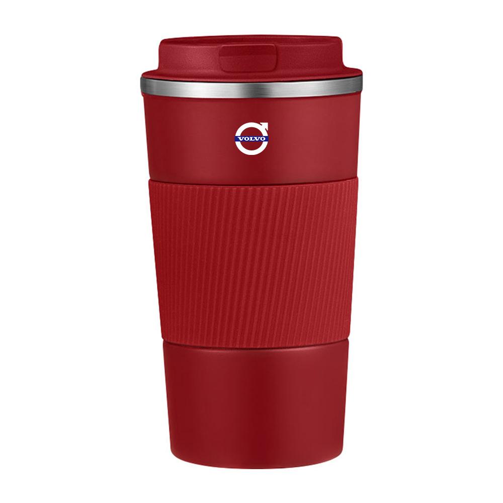 Car Styling Stainless Steel Thermos Mug Coffee Cup Decor For Volvo RDESIGN S60 V40 V50 XC60 XC60 XC90 FH S40 XC70 XC70 C30 S80