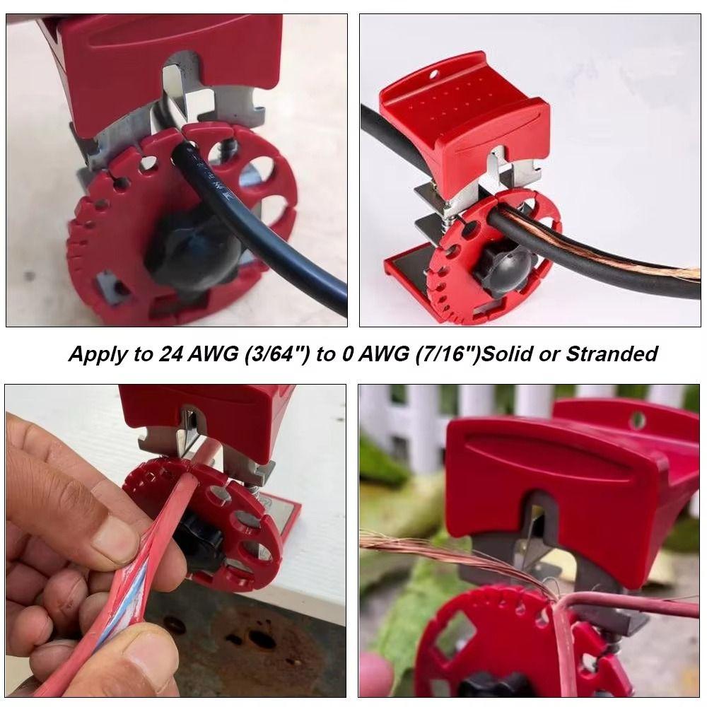 Copper Wire Stripping Machine Versatile On-The-Go Stripper Wire Stripper Tool Professional Use
