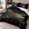 Harley-Davidson 3Pcs Bedding Set Duvet Cover With Two Pillowcases For Bedroom Home Decoration