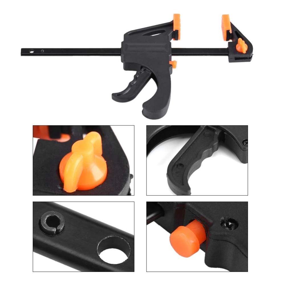 Одноручная столярная струбцина Быстроразъемная трещотка Быстрозажимная ручная струбцина Стержневая струбцина Деревообработка