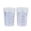 10 Pcs 600ml Plastic Paint Mixing Cup 2:1 3:1 4:1 Transparant  Calibration Cup For Precise Mixing Of Paint And Liquid