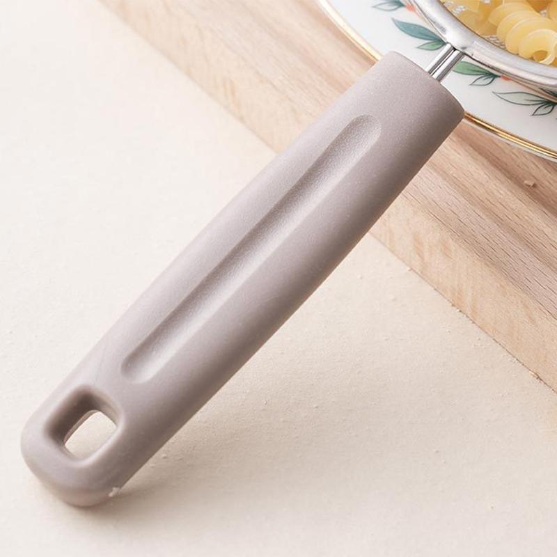 Сетчатый фильтр из нержавеющей стали с ручкой из полипропилена, тонкая фильтрация соков, остатков и муки, идеально подходит для домашней выпечки