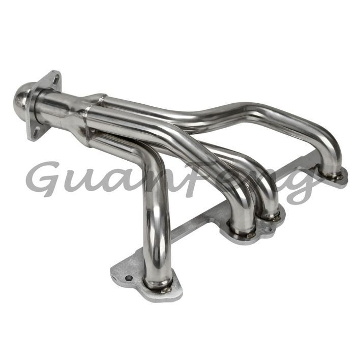 Комплект прокладок и труб выпускного коллектора для 1997 1998 1999 Для Jeep Wrangler TJ 2.5L L4 Нержавеющий выпускной коллектор с даунпайпом