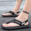 Men's Slippers Sandals Flip Flops Men's Bathroom Non-slip Sandals Slippers Beach Shoes