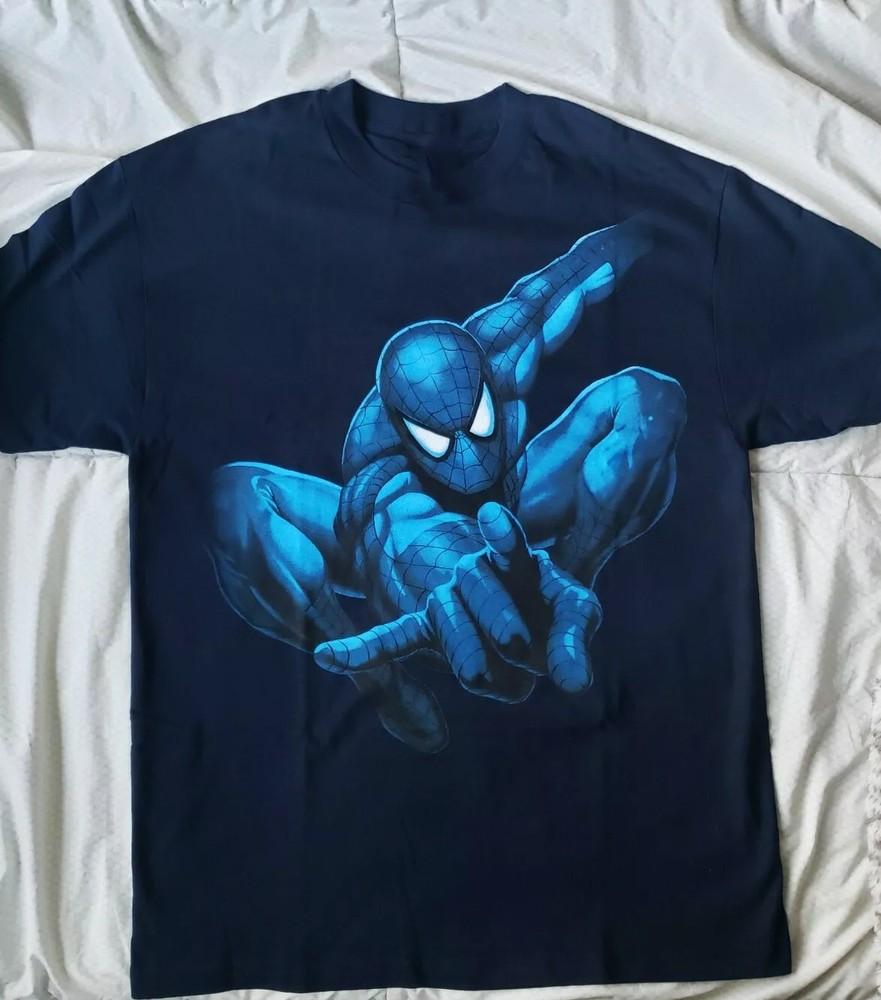 НОВЫЙ T-shirt Comfort Colors Mad Engine Marvel Symbiote Spiderman Размеры S-5XL Унисекс