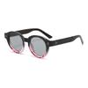 Vintage Round Sunglasses Women Men Gradient Sun Glasses Female Fashion Luxury Brand Designer Clear Shades Uv400