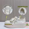 Little White Shoes 2025 Spring New Casual Thick Baseplate Shoes Women's Fashion Versatile Breathable Women's Shoes