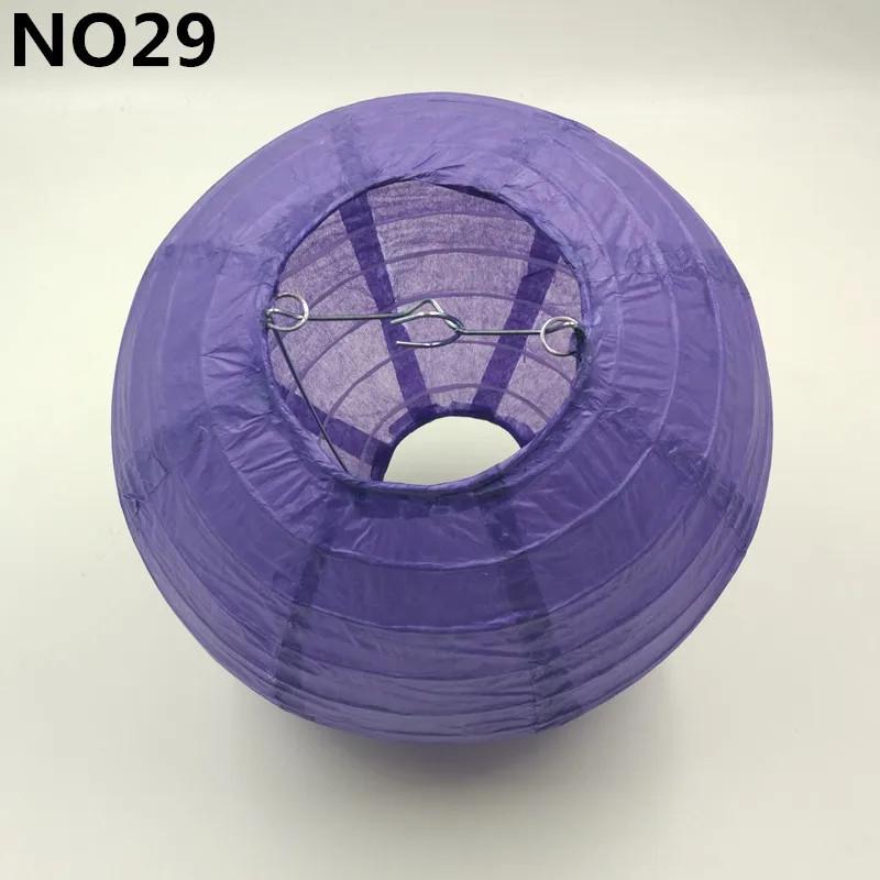 Круглый белый бумажный фонарик 10 дюймов, красный фонарик для Праздника середины осени и свадебного украшения