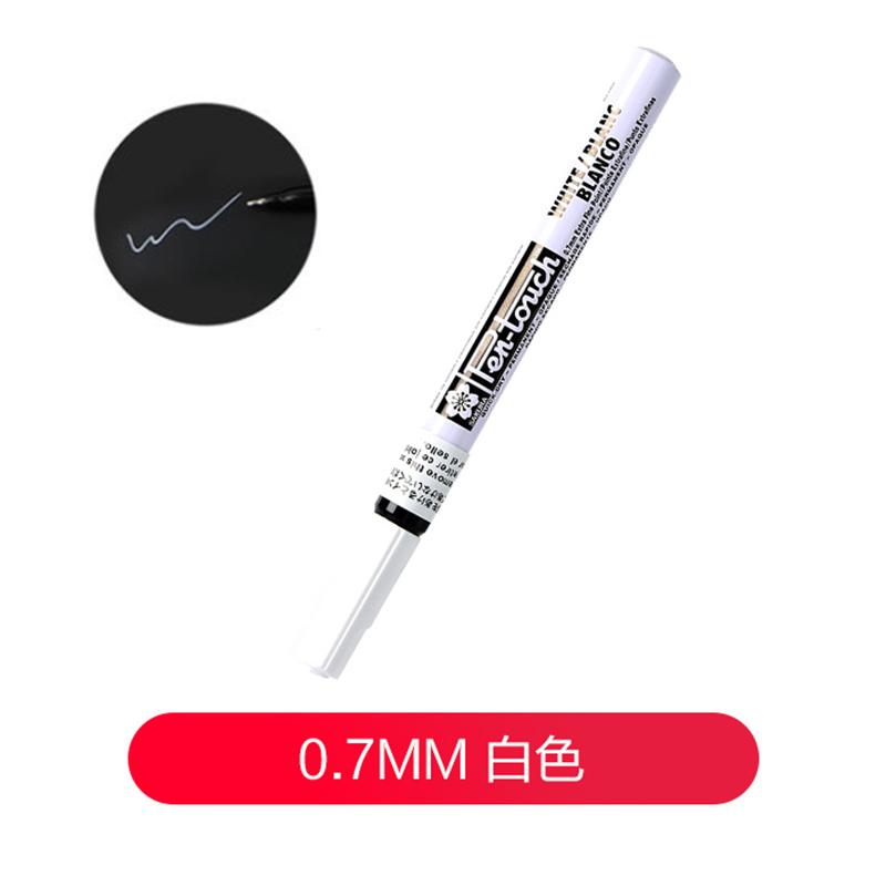 SAKURA Ручка-маркер Pen-Touch Paint Pen Ручка для подкрашивания 0,7 мм 1,0 мм 2,0 мм Золотой Серебряный Белый Медный Водонепроницаемый Маркер Металлический Масляный Маркер Восковой